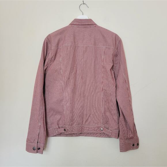 Marc by Marc Jacobs Men's Striped Denim Jacket Large - Picture 3 of 5